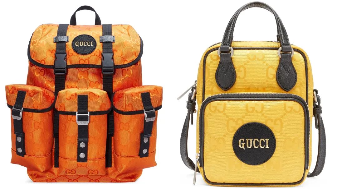 GUCCI 推出品牌旗下首个可持续系列「Off The Grid」，其手工编织的尼龙纱线就是通过从海洋中收集的废弃塑料来提取而成的。